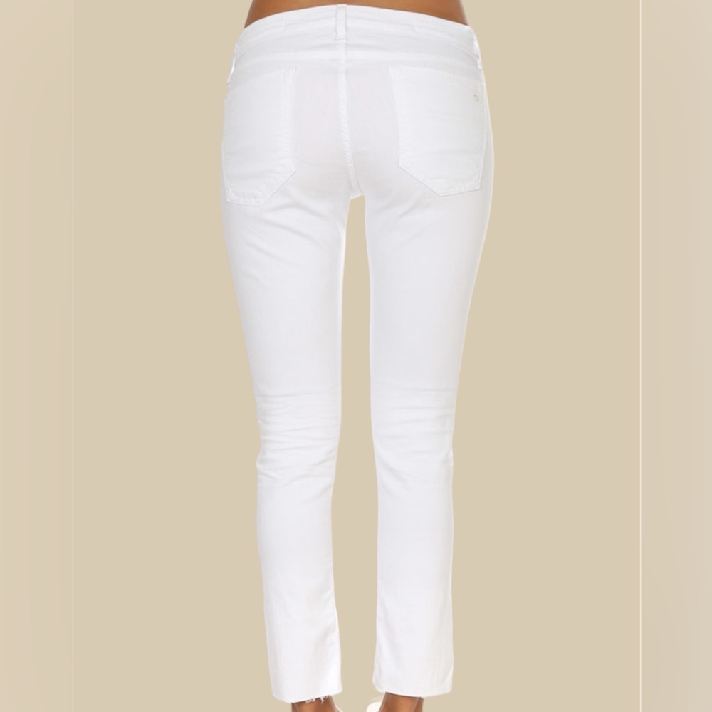 Rag and Bone White Dre Capri Pants - Size 26 - Picture 4 of 8
